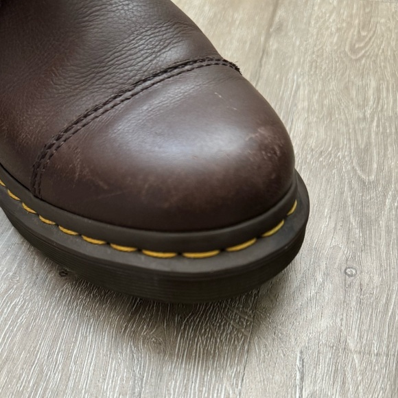 Dr. Marten Slip-on Brown Kristy Boots Size 7 - Picture 7 of 11